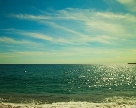 Sea background Foto stock