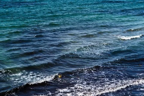 Sea background with waves Foto stock