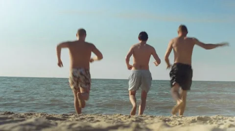 Sea Bathing Video stock 67460222