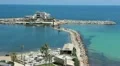 Sea bay in Mediterranean Sea HD Footage