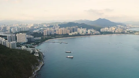 Sea bay view Vídeos de archivo 100295694