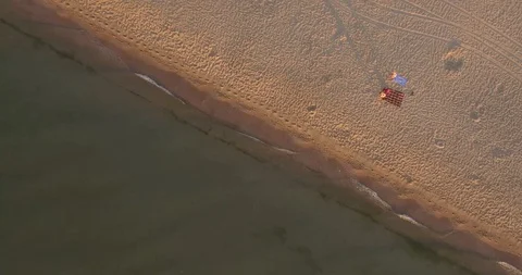 Sea-beach diagonal Video stock 97232855