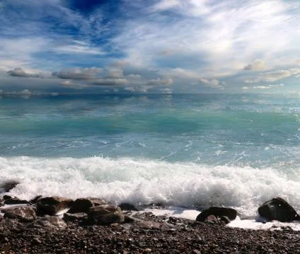 Sea beach Stock Photos