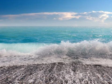 Sea beach Fotos Stock