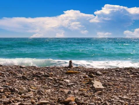 Sea beach Stock Photos