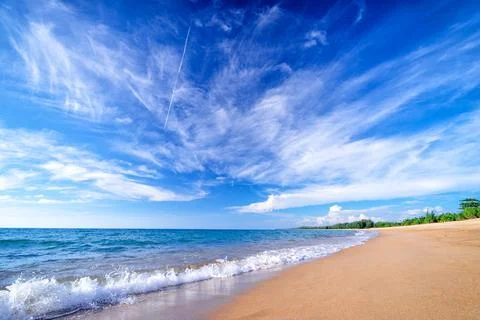 Sea beach. Stock Photos