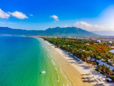 The sea beach. Stock Photos