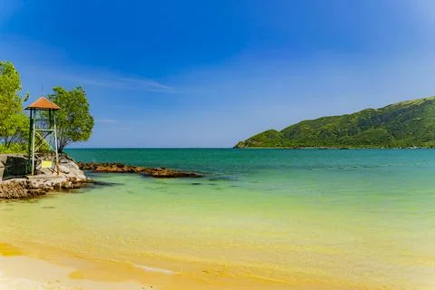 The sea beach. Stock Photos