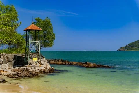 The sea beach. Stock Photos