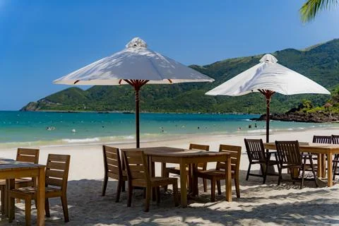 The sea beach. Stock Photos