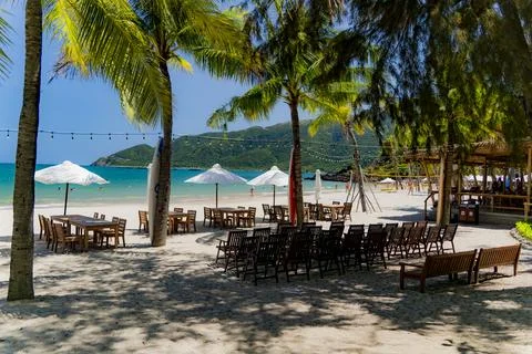 The sea beach. Stock Photos