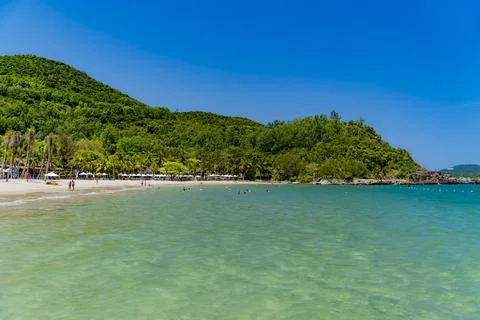 The sea beach. Stock Photos