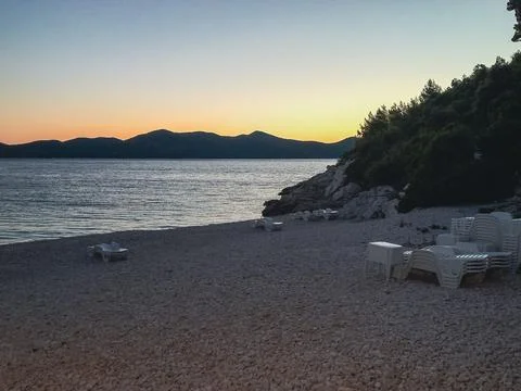 Sea from the Beach Stock-Fotos