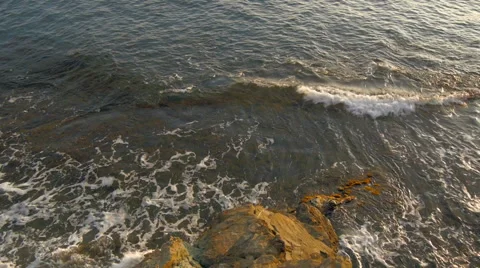Sea beach in storm  (slow motion) 스톡 동영상 44103905