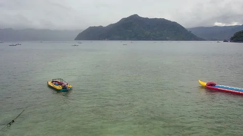 Sea (beach in Trenggalek, East Java, Indonesia) Stock Footage 235407441