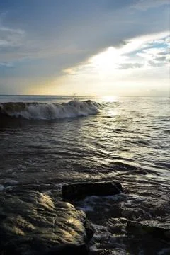 Sea  beach wave Stock-Fotos