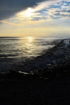 Sea  beach wave Stock Photos