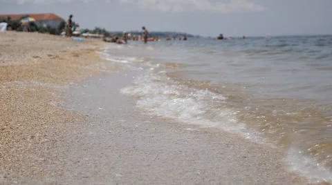 Sea Beach Waves 6 Stock Footage 52431640