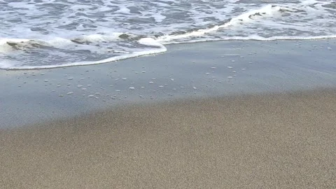 Sea ​​beach waves and sky Stock Footage 165394821