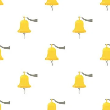 Sea bell pattern seamless vector Stockillustratie