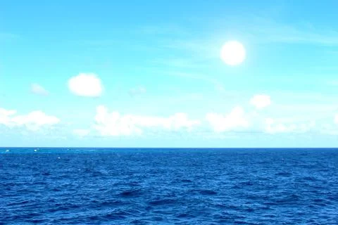 Sea blue Stock Photos