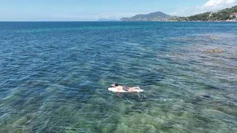 On the sea board Stock Footage 276490139