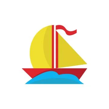 Sea Boat Stock Illustration