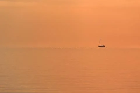 Sea boat Stock Photos