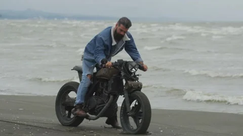 Sea CafeRacer Stock Footage 138125717