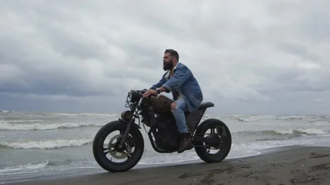 Sea CafeRacer Stock Footage 138125975