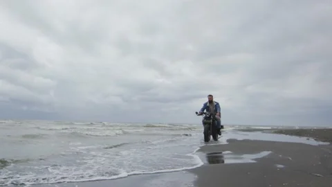Sea CafeRacer Stock Footage 138125977