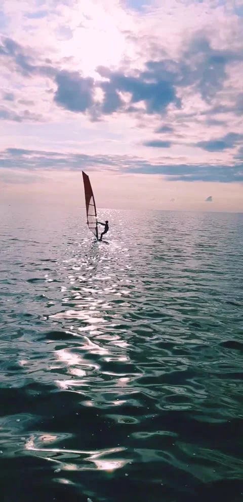 Sea ​​/ calm / sailing Stock Footage 140817483