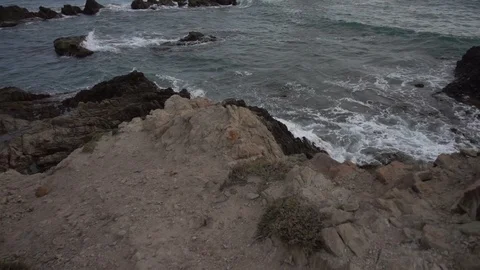The sea in the cape cap under the blue sky Video stock 91023851