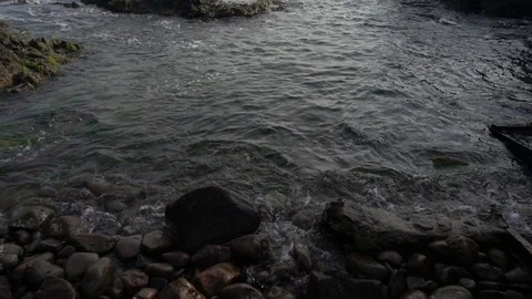 The sea in the cape cap under the blue sky Video stock 91025219