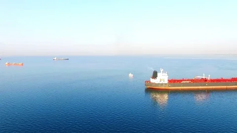 Sea cargo ship 스톡 동영상 80772671