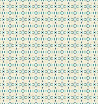 Sea caribbean vibe stroke-based surface pattern with building-shape surface.. Stock Illustration