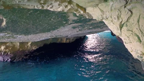 Sea Cave Stock Footage 149624613