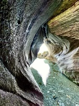Sea Cave One Stock Photos