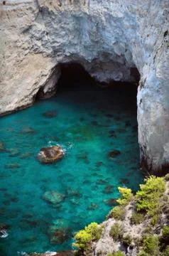 Sea cave Stock-Fotos
