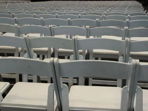 Sea of Chairs Stock Photos