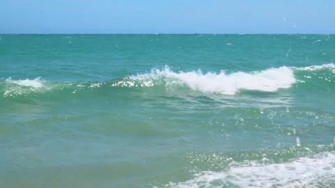 Sea Cliff and Waves Stock Footage 239166023