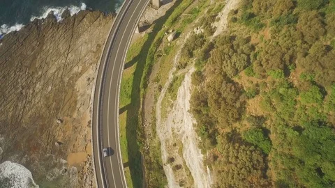 Sea Cliff Bridge Video stock 74833886