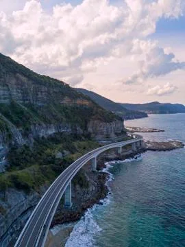 Sea Cliff Bridge Stock Photos