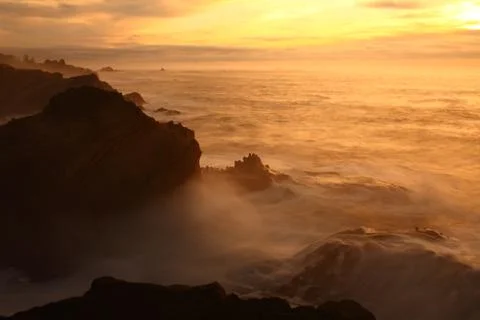 Sea cliffs Stock Photos