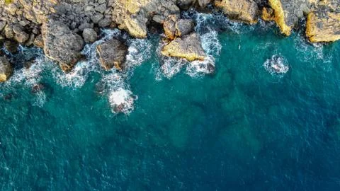 Sea cliffs Stock Photos