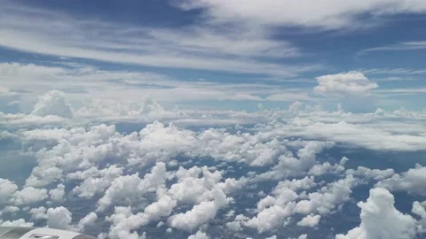 A sea of clouds Stock Footage 219778461