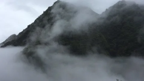 The sea clouds in Taroko Park Stock Footage 149203953