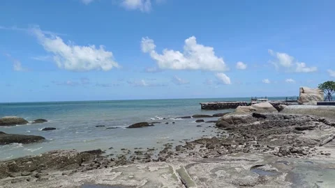 From sea to coast Stock Footage 276942948