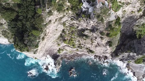 Sea coast line Video stock 206154901