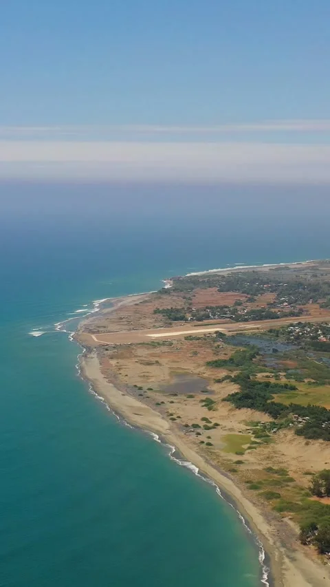 Sea coast in the Philippines. Stock Footage 302498286